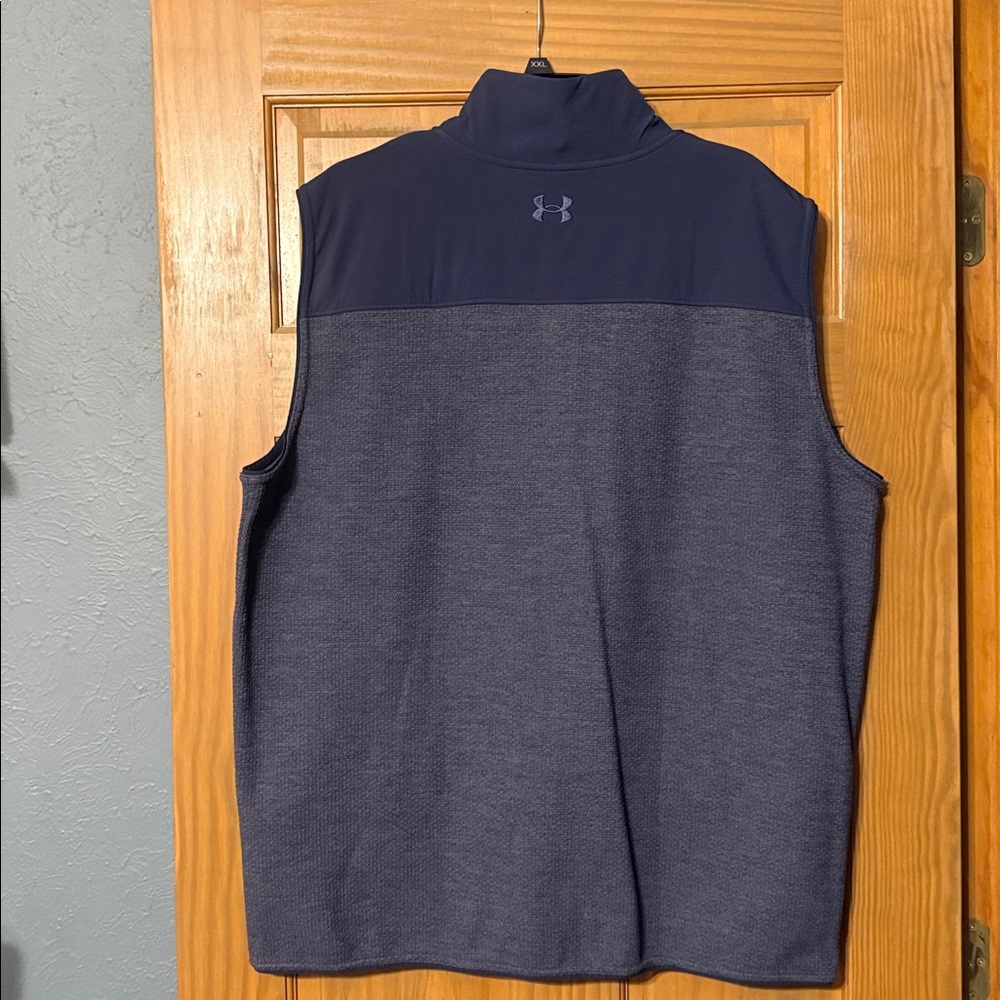 Under Armour Men's Specialist Vest Fleece Full Zip Loose Fit 1356291 Size XXL - Picture 2 of 5